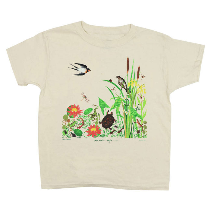 Pond Life Youth Natural T-shirt