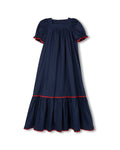 Poplin Square Neck Robe - Junees