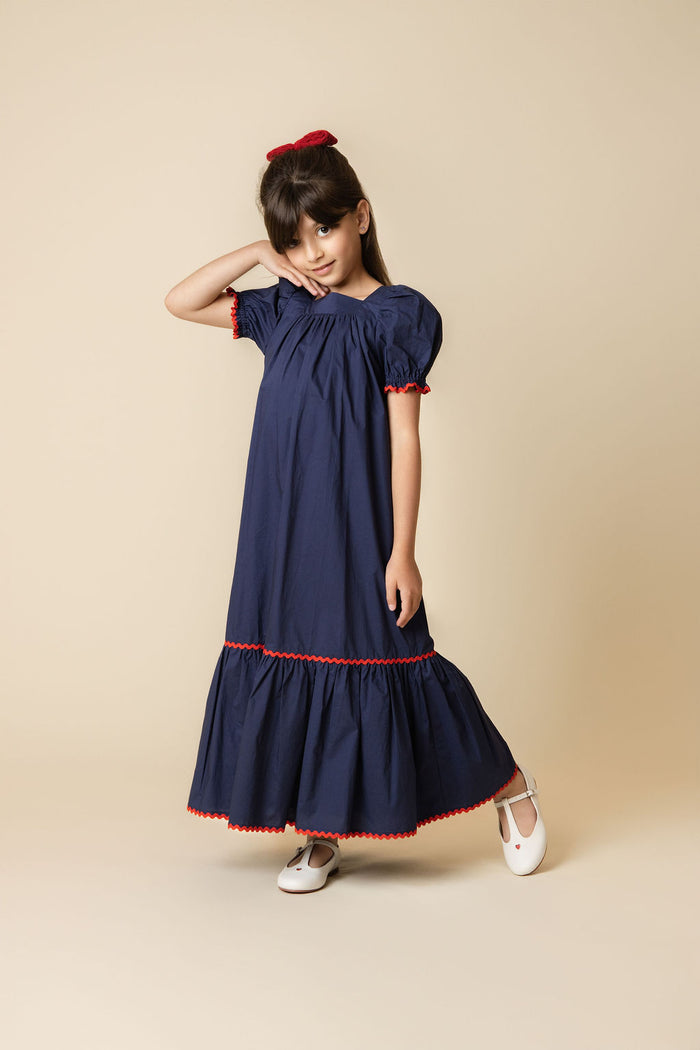 Poplin Square Neck Robe - Junees