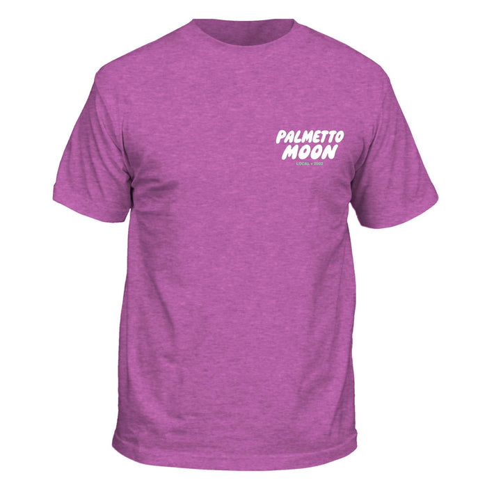 Puff Short Sleeve T-Shirt in Heather Radiant Orchid