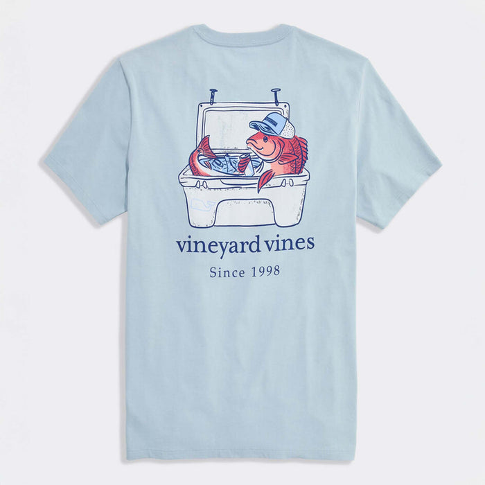 Red Fish Cooler Short Sleeve T-Shirt