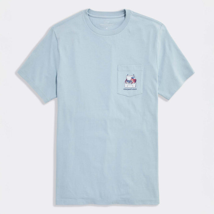 Red Fish Cooler Short Sleeve T-Shirt
