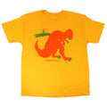 Retro Tyrannosaurus Rex Youth Gold T-shirt
