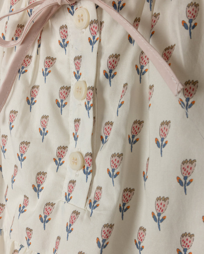 Rose Printed Romper - Junees