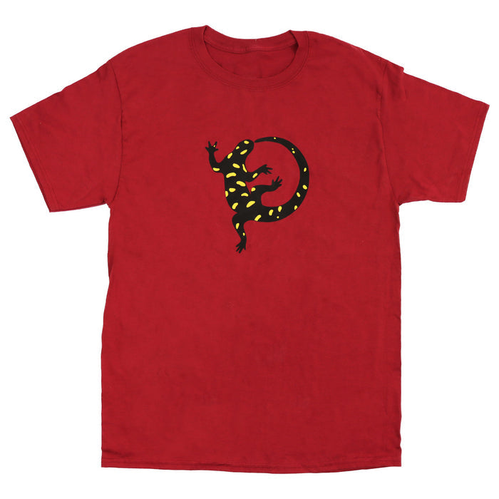 Salamander Adult Deep Red T-shirt