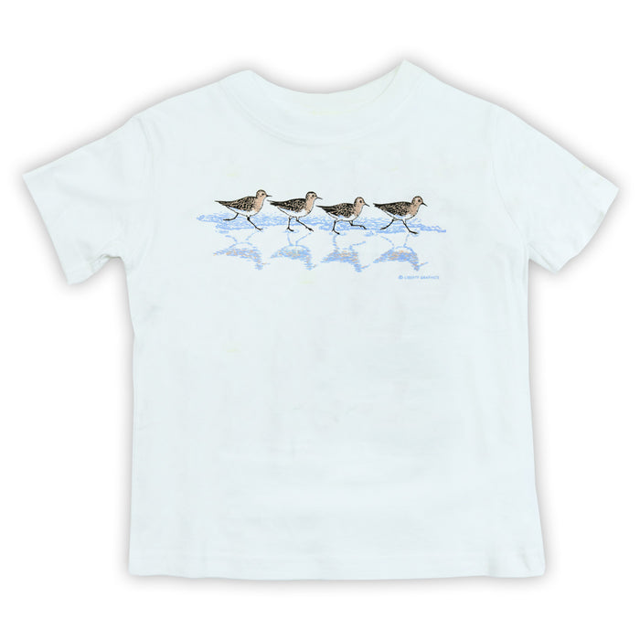 Sandpipers Toddler White T-shirt