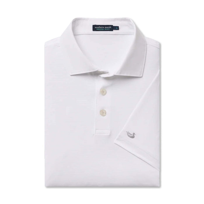Santa Clara Polo in White