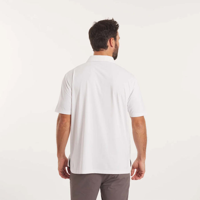Santa Clara Polo in White