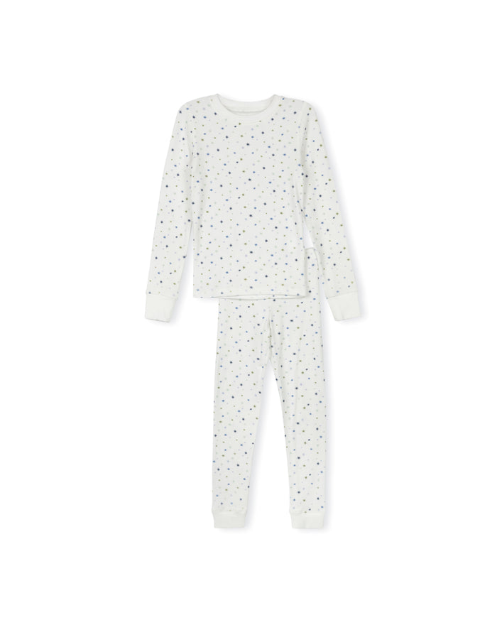 Scattered Printed Pajama Set - Junees