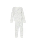Scattered Printed Pajama Set - Junees