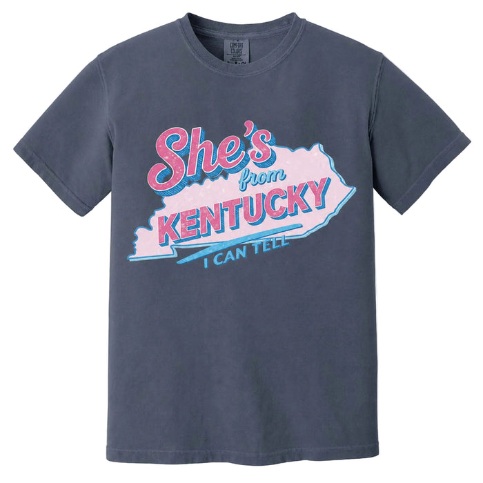 She's From Kentucky Short Sleeve T-Shirt