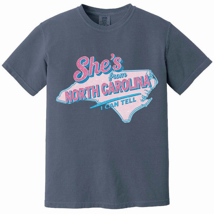 She's From North Carolina Short Sleeve T-Shirt