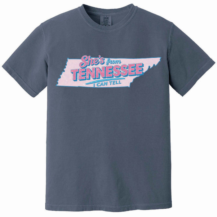 She's From Tennessee Short Sleeve T-Shirt