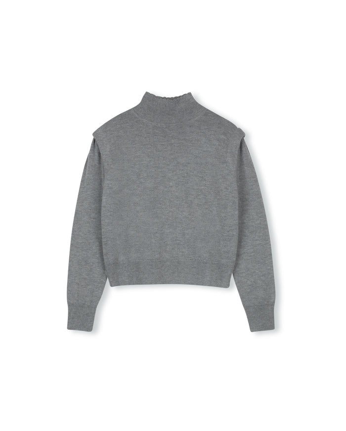 Shoulder Panel Sweater - Junees