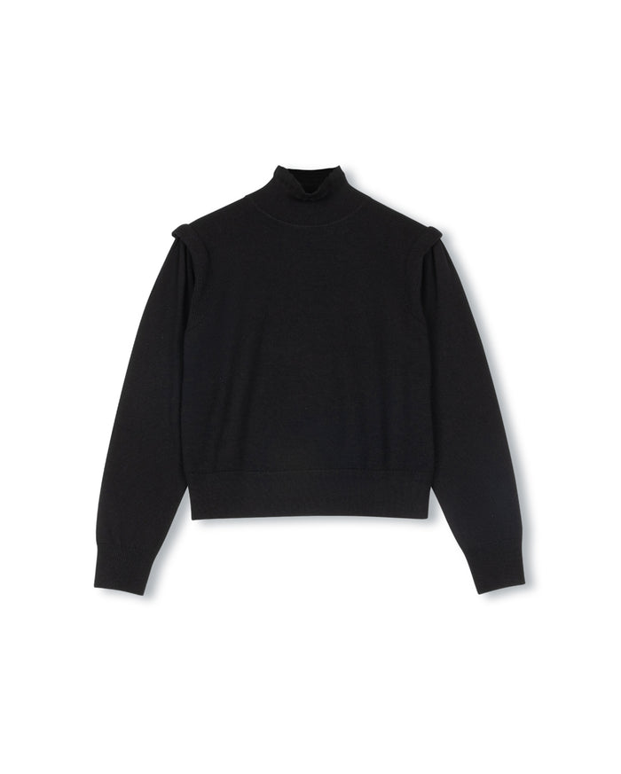 Shoulder Panel Sweater - Junees