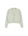 Soft Knit Cardigan With Gem Stone Buttons