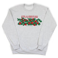Strawberries Ash Crew Neck Sweatshirt