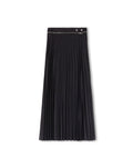 Stretch Wool Pleated Skirt - Junees