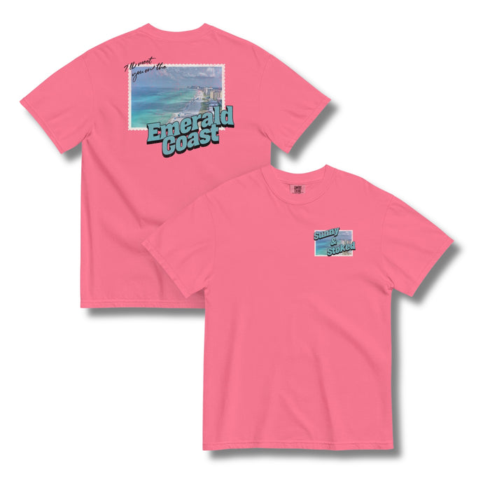 Sunny & Stoked Emerald Coast Short Sleeve T-Shirt