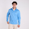 Tech Quarter Zip Pullover in Sky