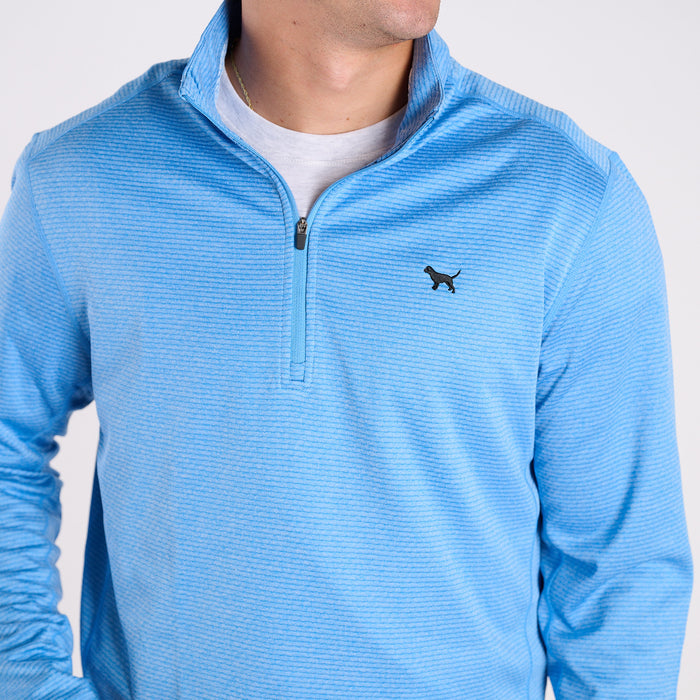 Tech Quarter Zip Pullover in Sky