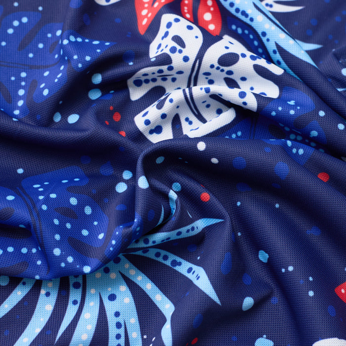 The Backyard Bouquet Ultra Fine Knit Range Polo