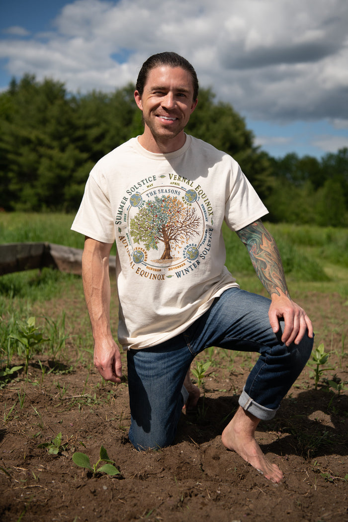 The Seasons Adult Natural T-shirt