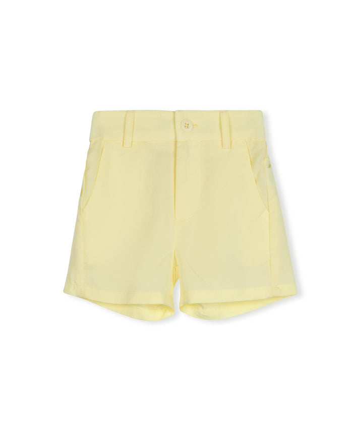 Tip Cotton Poplin Shorts - Junees