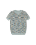 Tip Marled Knit Sweater - Junees