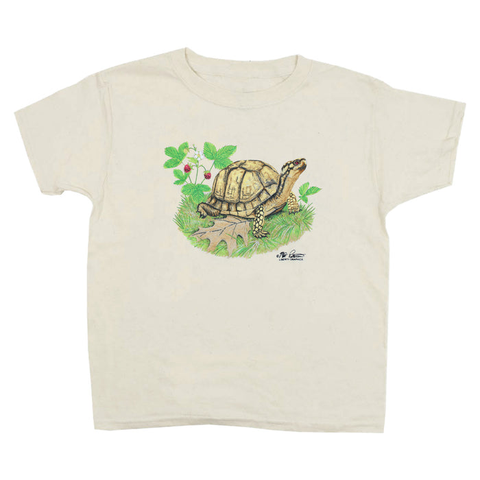 Turtle & Berries Youth Natural T-shirt