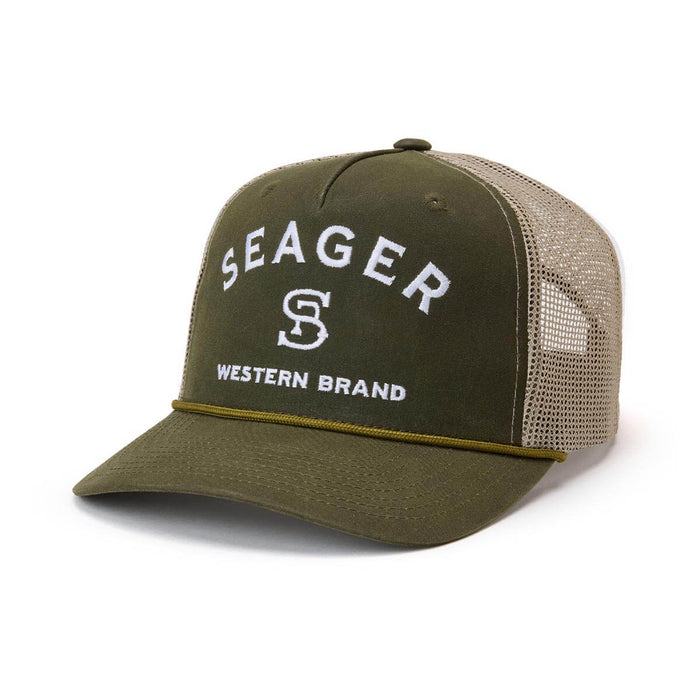 Western Brand Waxed Trucker Hat