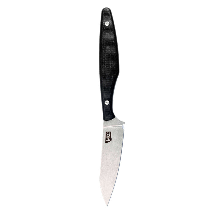 WESTSLOPE knife in black with a sleek blade and ergonomic handle, designed for precision and durability.
