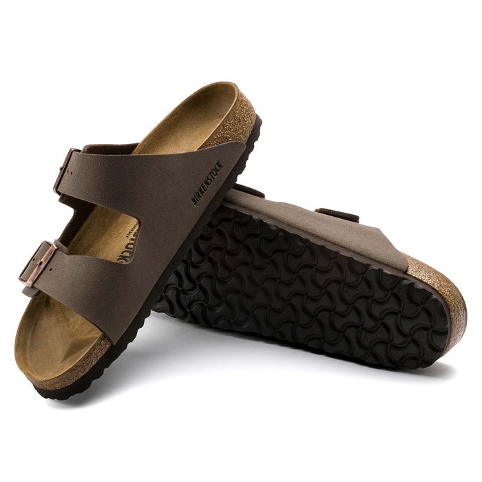 Birkenstock Women's Arizona Birkibuc Sandals in Mocha