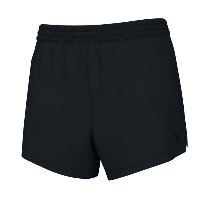 Women's High Waisted Volley Shorts in Black