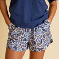 Women's Volley Shorts in Localflage Bluff