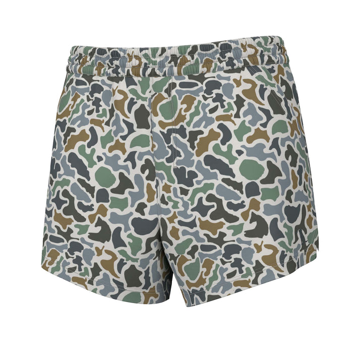 Women's Volley Shorts in Localflage Bluff