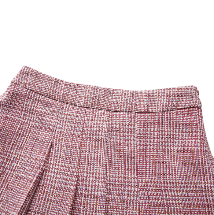 York Plaid Skirt