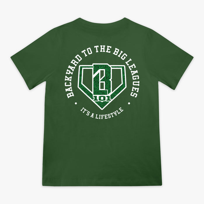 Youth Backyard to the Big Leagues Short Sleeve T-Shirt