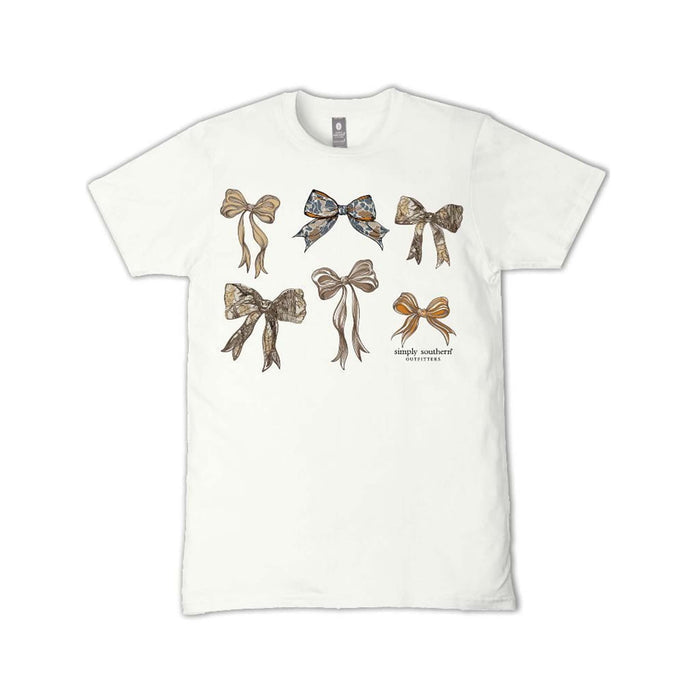 Youth Camo Bow Short Sleeve T-Shirt