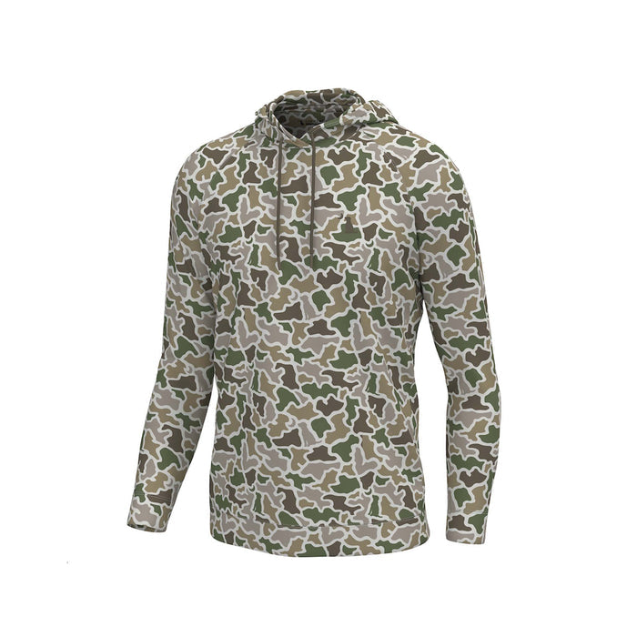 Youth Hemlock Performance Hoodie in Dog and Moon Camo