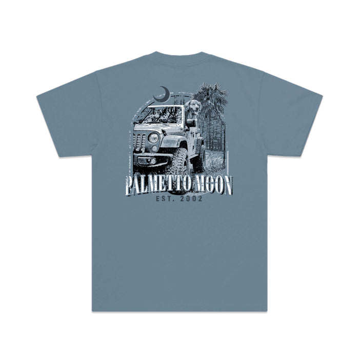 Youth Jeep Dog Short Sleeve T-Shirt