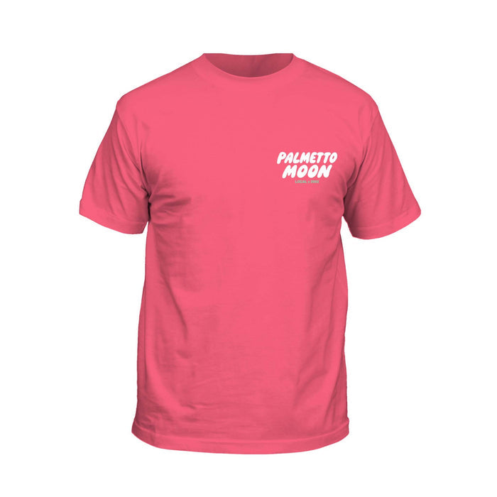 Youth Puff Short Sleeve T-Shirt in Coral