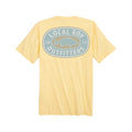 Local Boy outfitters Youth Sandy Red Short Sleeve T-Shirt in banana yellow